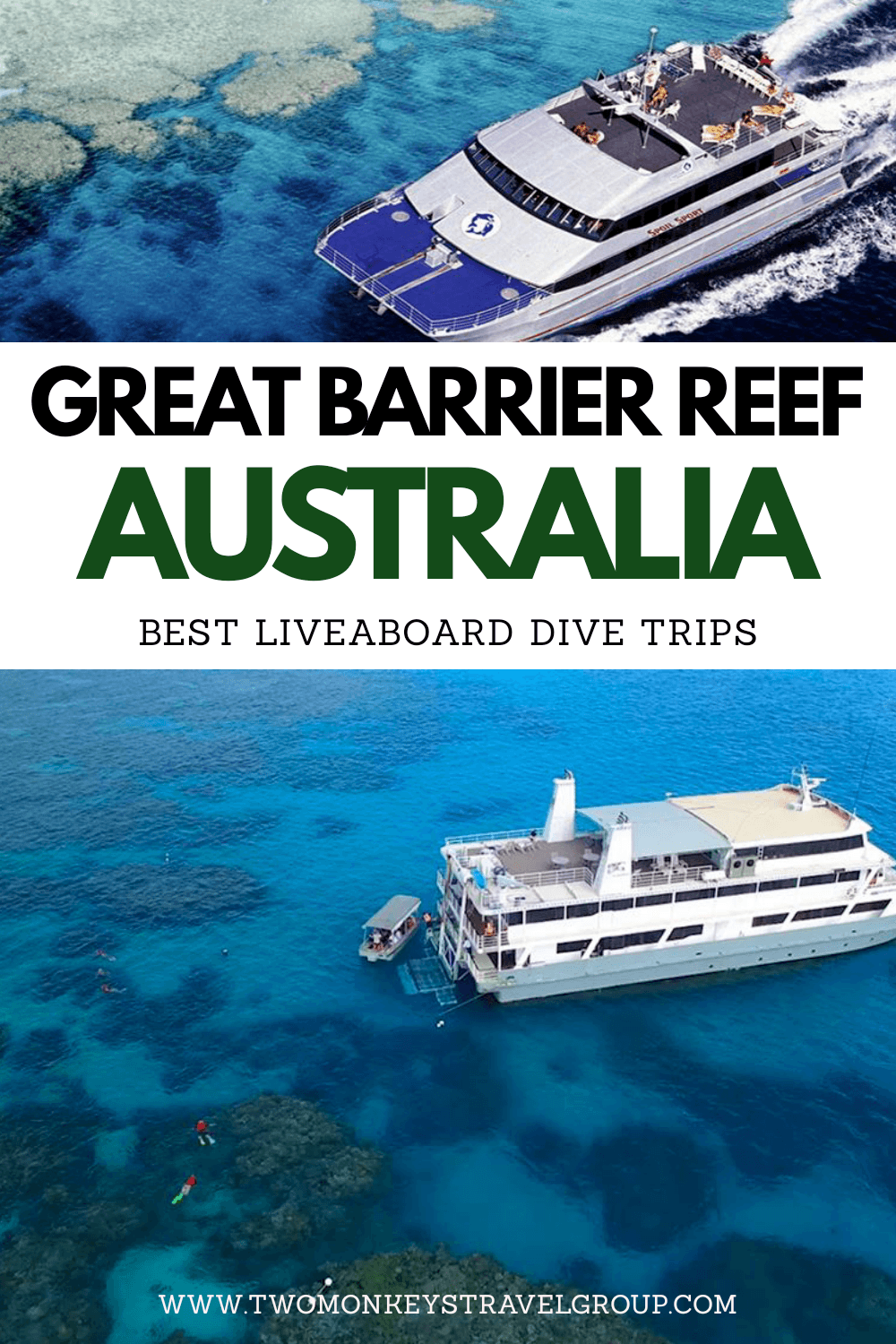 Best Liveaboard Dive Trips at the Great Barrier Reef in Australia