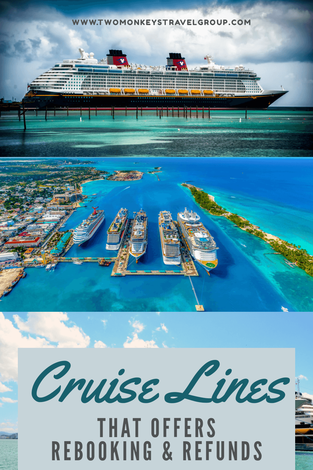 Cruise Refund Policy & Updated Departure Dates List of Cruise Lines that Offer Rebooking and Refund