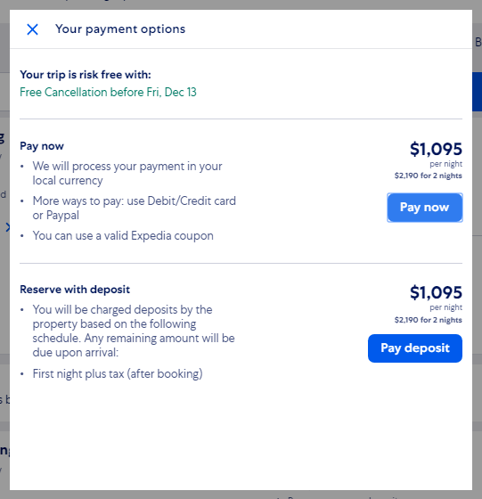 Expedia Deals