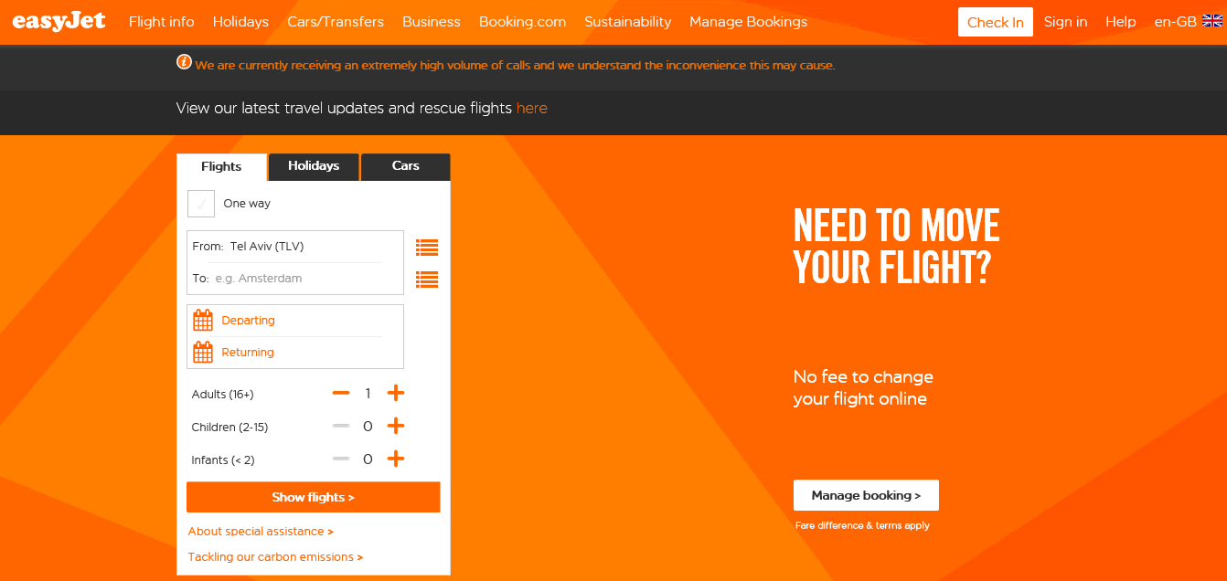 How to Cancel and Change Reservation with EasyJet