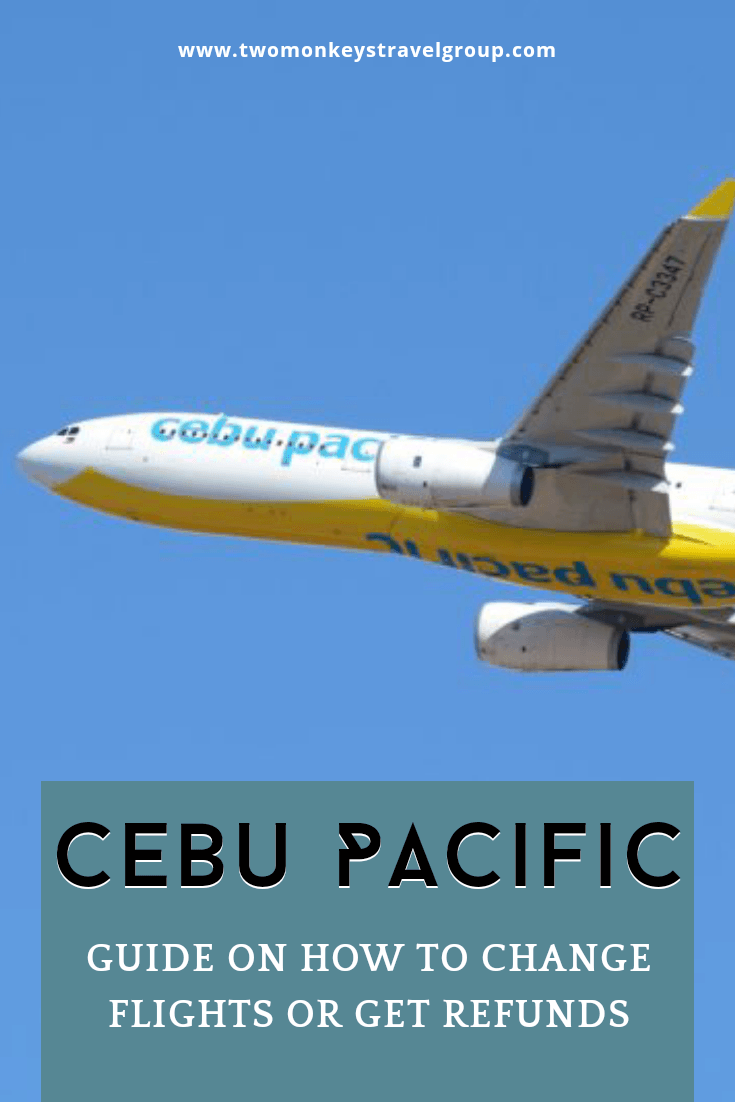 How to Change Flights or Get Refunds on Cebu Pacific Airlines