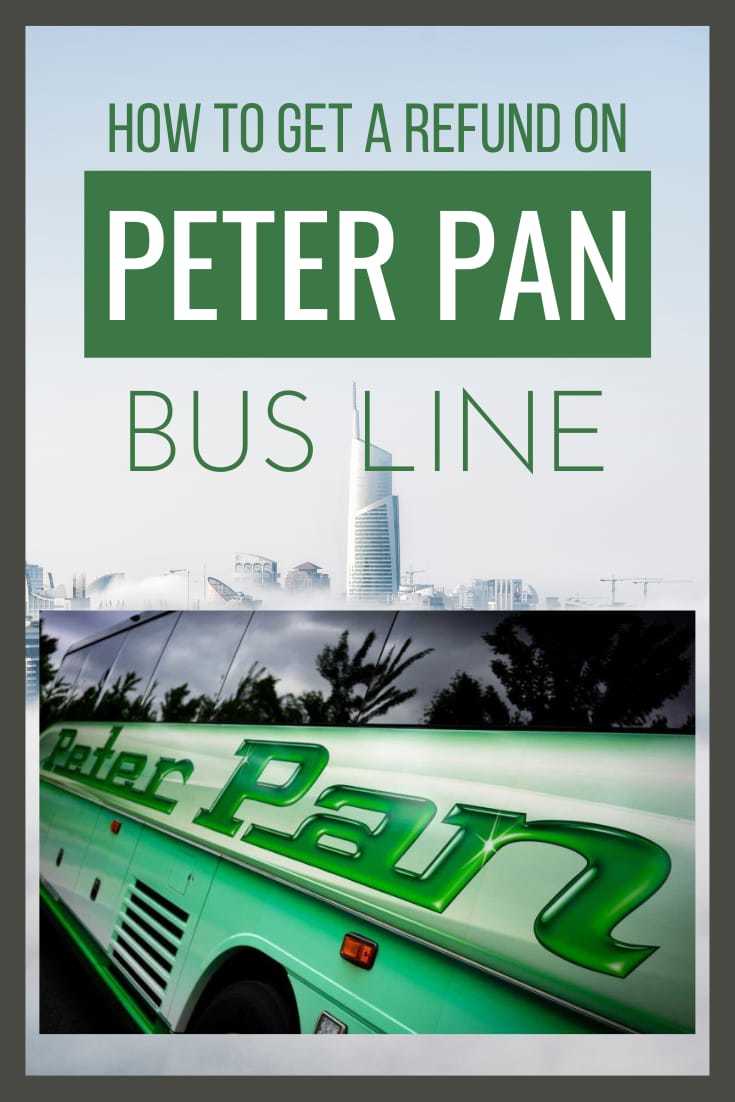 How to Get Refund on Peter Pan Bus Lines Ticket Cancellation Policy