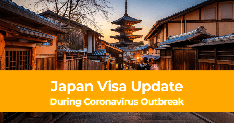 JAPAN VISA UPDATE Update from Japan Embassy in Manila during Coronavirus Outbreak
