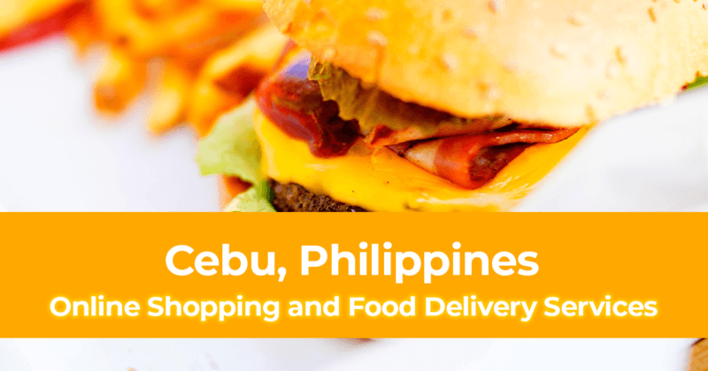 Online Shopping and Food Delivery Services in Cebu, Philippines