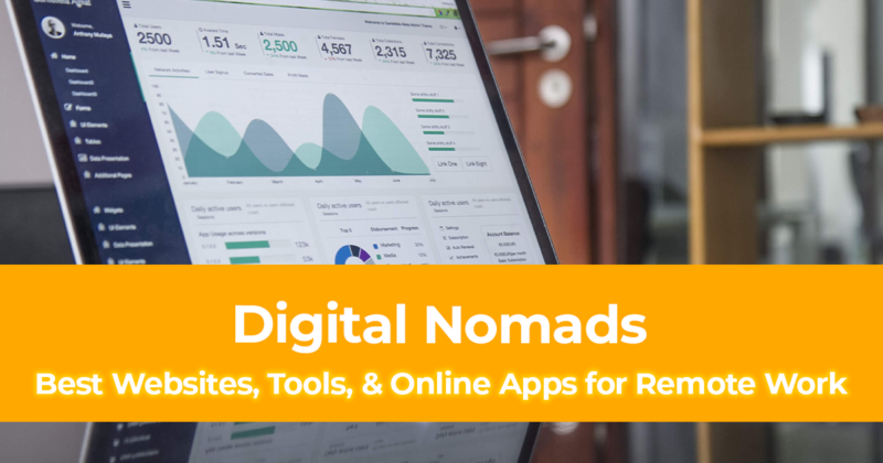 46 Best Websites, Tools, and Online Apps for Digital Nomads for Remote Work