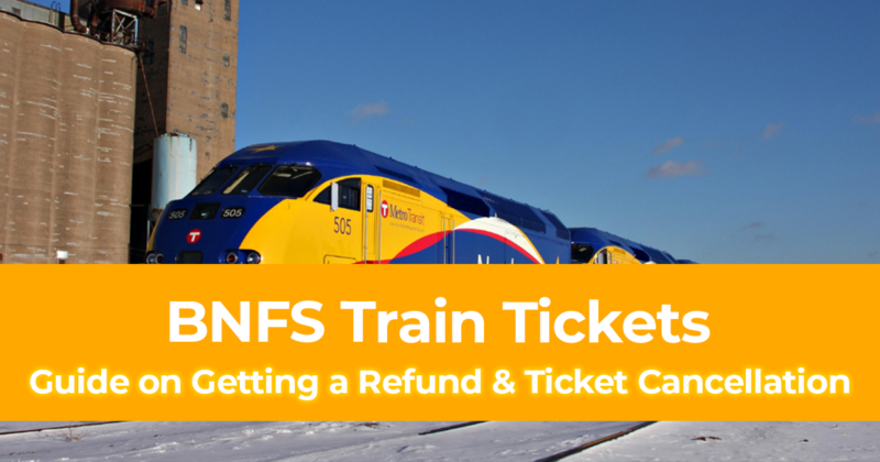 BNFS Train Tickets Guide on Getting a Refund and Ticket Cancellation