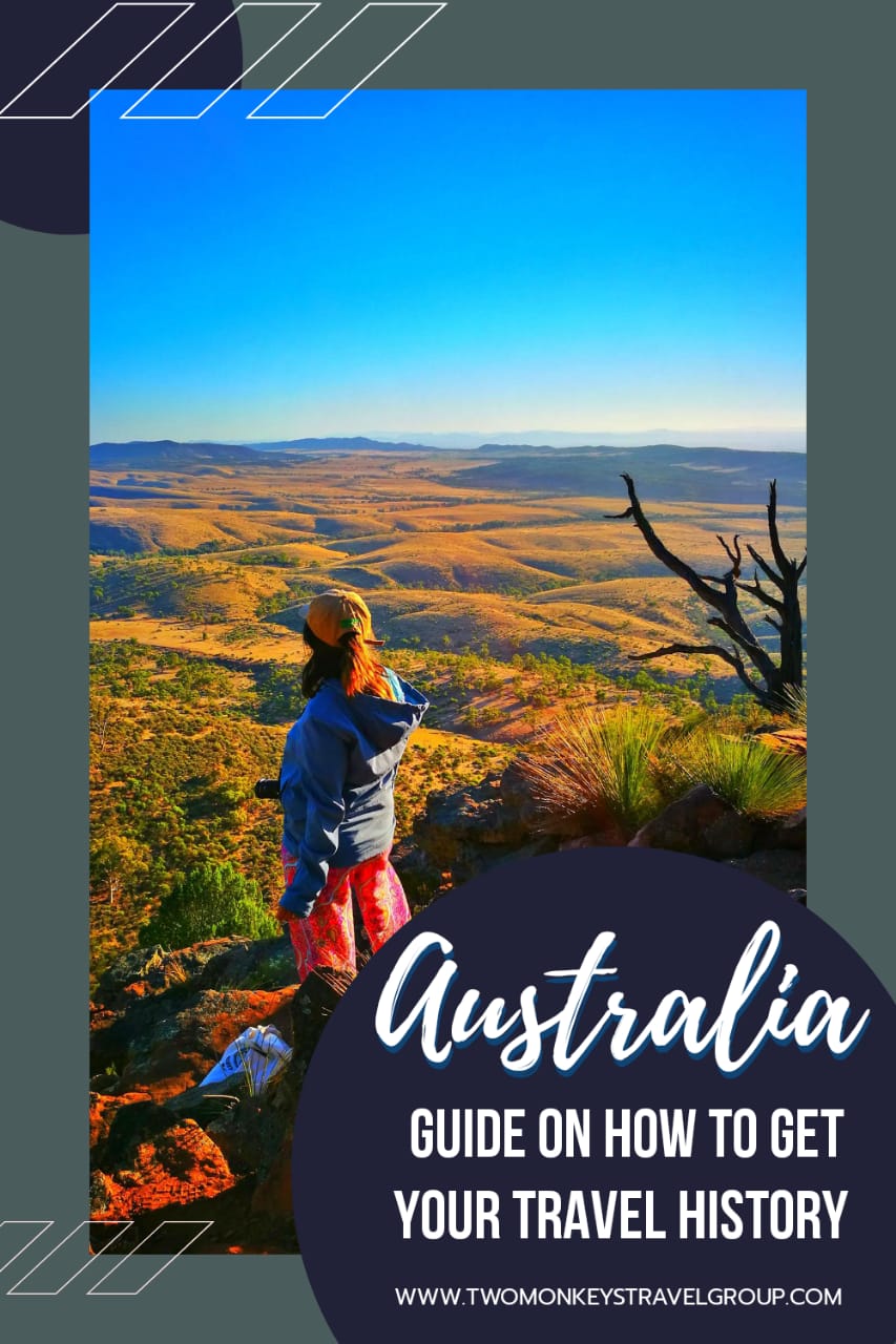 How to Get Your Australia Travel History (Arrivals and Departures)
