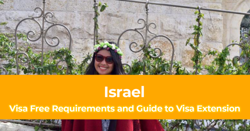 Is Israel Visa Free for Filipinos Requirements and Guide to Visa Extension in Israel