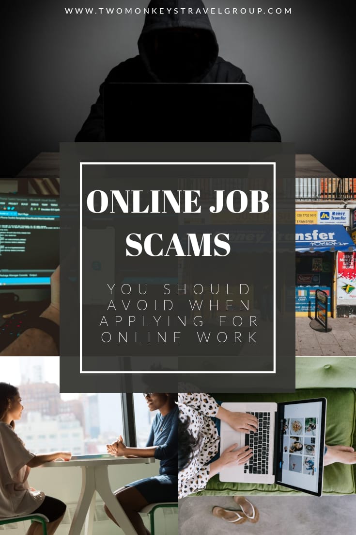 Avoid online job scams