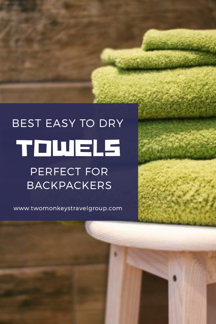 The 8 Best Easy to Dry Towels Perfect For Backpackers