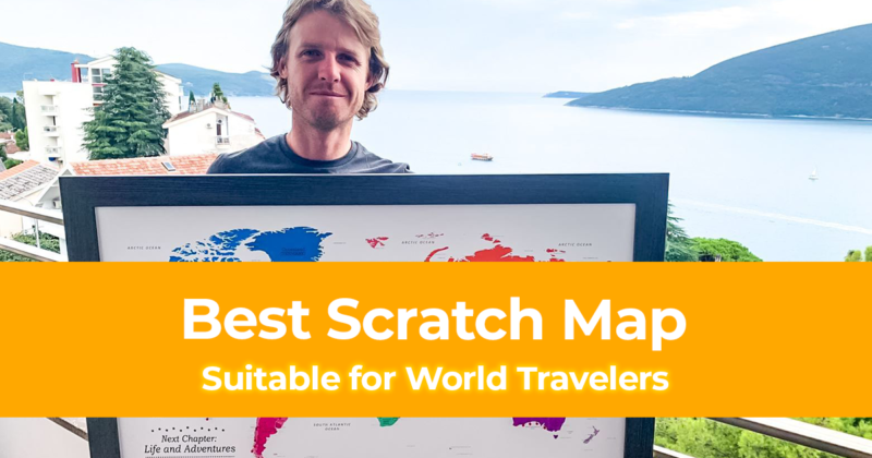 Top 15 Best Scratch Map Suitable for World Travelers