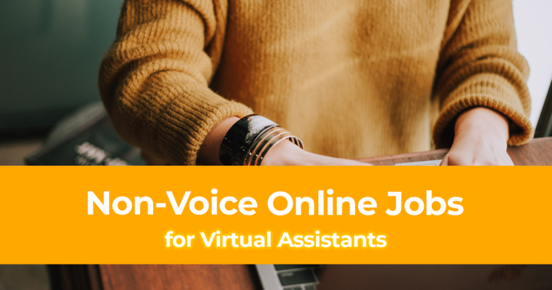 15 Most in Demand Non Voice Online Jobs for Virtual Assistants
