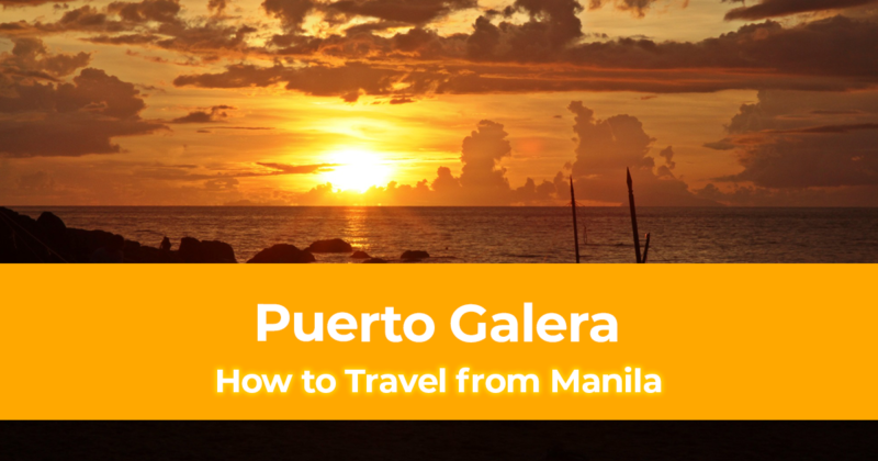 How to Travel from Manila to Puerto Galera [Via Ferry or Seaplane]