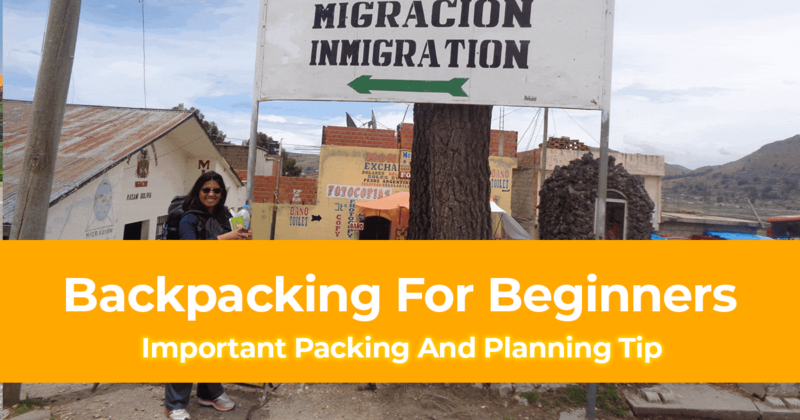 Backpacking For Beginners Important Packing And Planning Tip