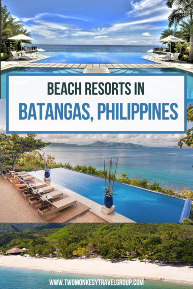 Different beach views seen in Batangas