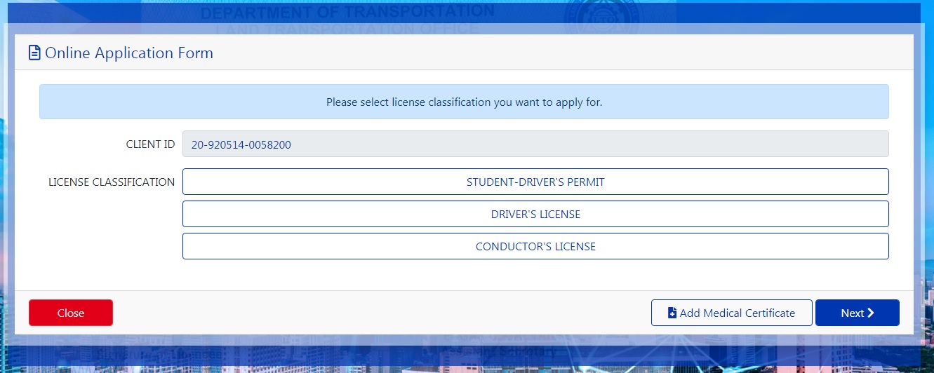 How to Get a Philippine Driver’s License Online