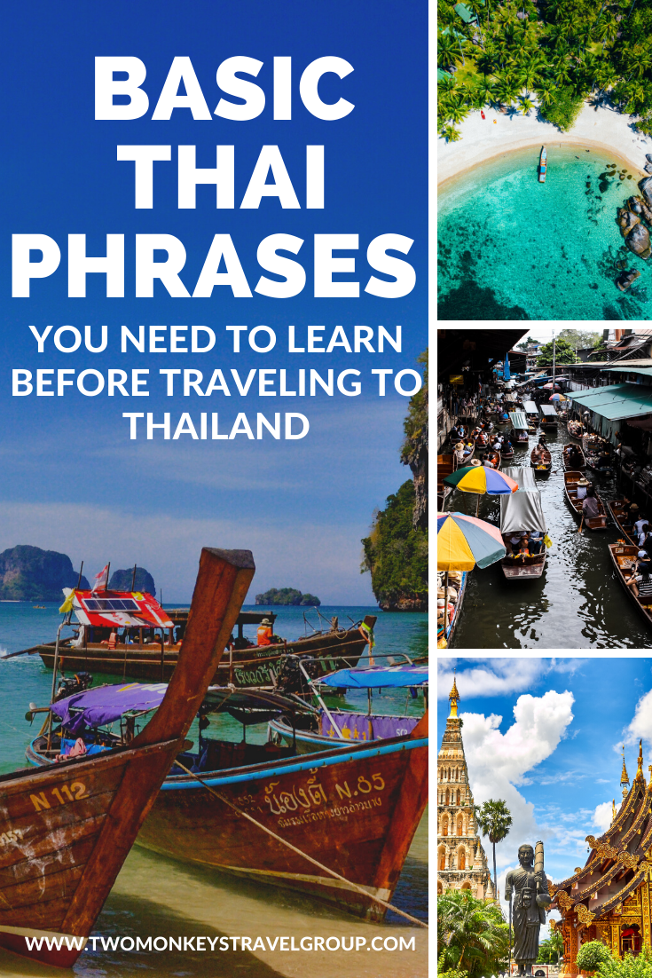 Basic Thai Phrases You Need To Learn before Traveling to Thailand