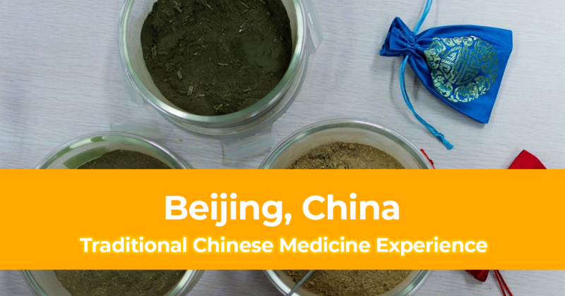 Traditional Chinese Medicine Experience in Beijing, China
