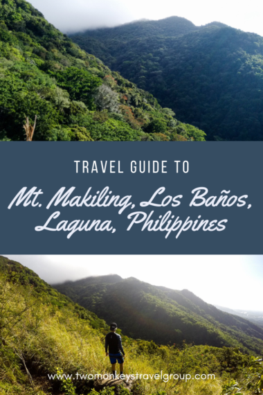 The landscape of beautiful Mt Makiling