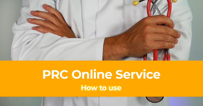 How to use the PRC Online Service (with Requirements and Payments Cost)