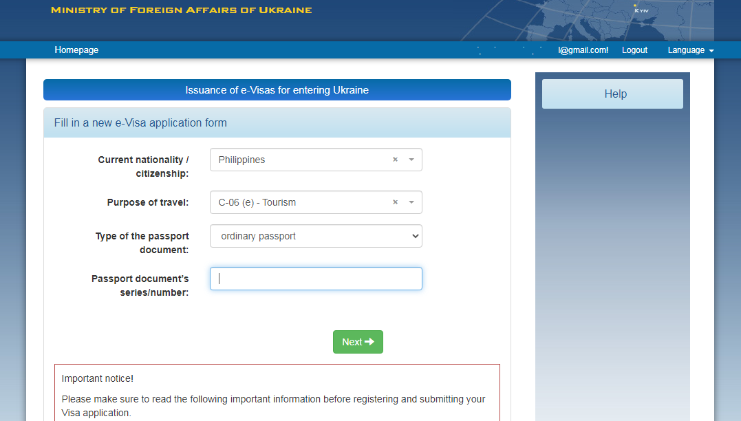 How to Apply for a Ukraine EVisa for Filipinos (Tourism Purposes)