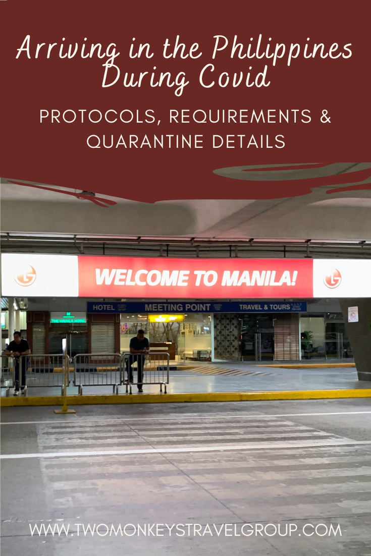Arriving in the Philippines During Covid - Protocols, Requirements & Quarantine Details