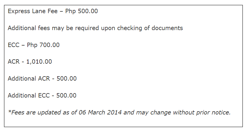 Emigration Clearance Certificate – For Foreigners with Visas and Permits Leaving the Philippines 07