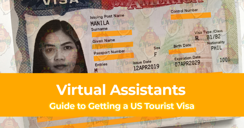 Guide to Getting a US Tourist Visa For Filipino Virtual Assistants [or Digital Nomads]