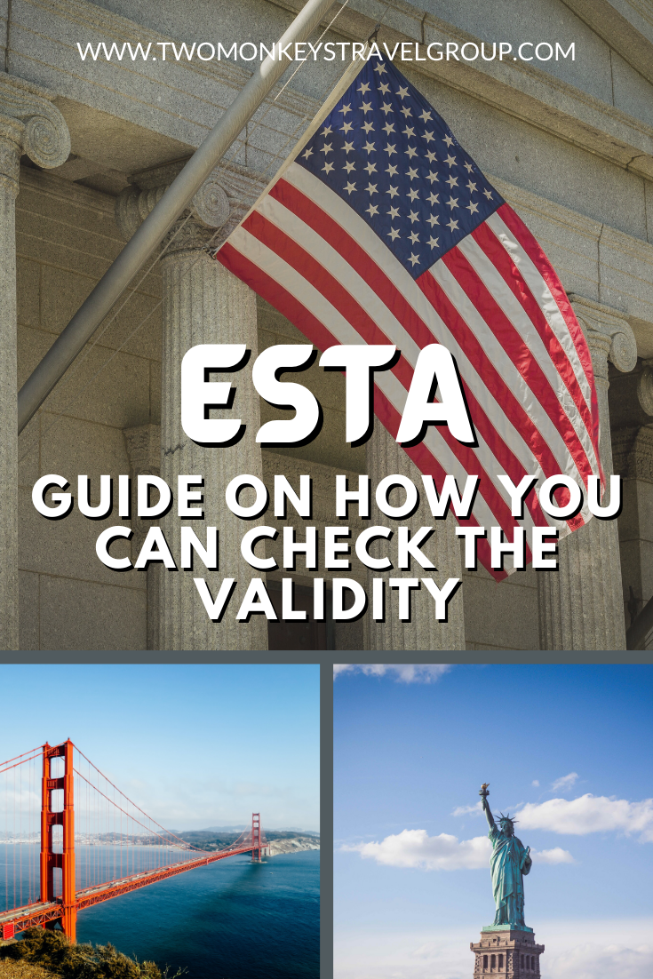 US Travel Tips 2020 How you can check your ESTA validity