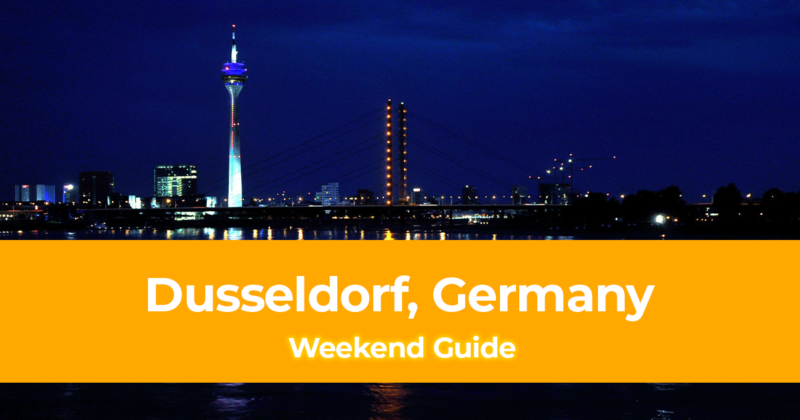 Weekend in Dusseldorf, Germany How to Spend 3 Days in Dusseldorf, Germany