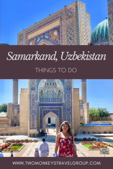 15 Things To Do in Samarkand, Uzbekistan