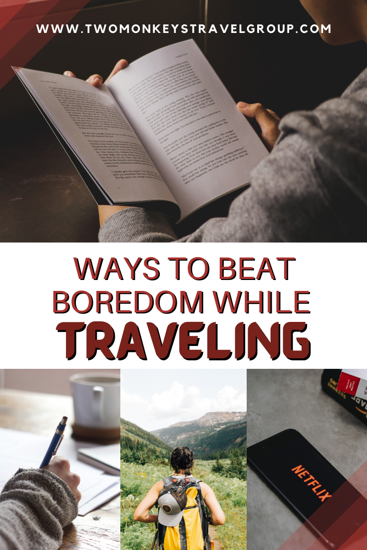 4 formas de superar el aburrimiento mientras viajas