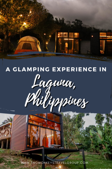 Great camp site in Laguna, Philippines