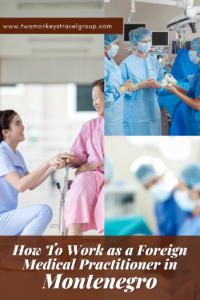 Nurses and doctors in different rooms