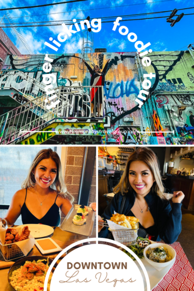 My Self Guided Finger Licking Foodie Tour Experience in Las Vegas! Pin 2