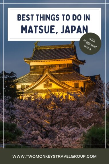 9 Best Things To Do in Matsue Japan Pin 2