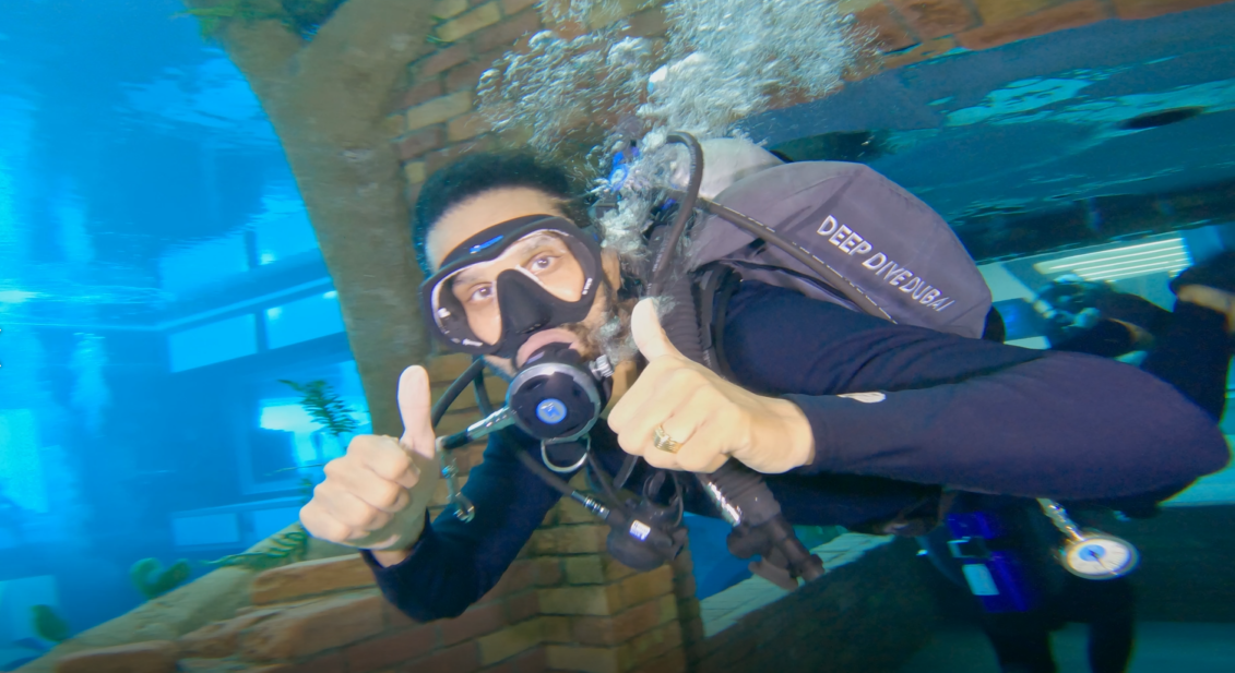 Deep Dive Dubai Challenge yourself in the deepest pool in the world