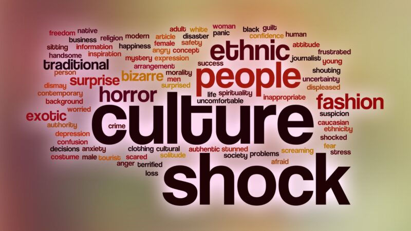 Random words related to culture shock