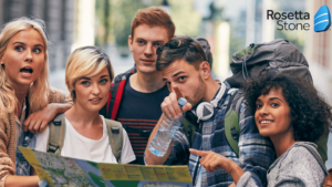 tourists asking for directions